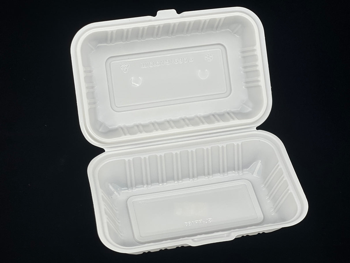 Clamshell Hinged - MFPP 9*6*2.75 1 Compartment 200/Case - Albert's Distribution