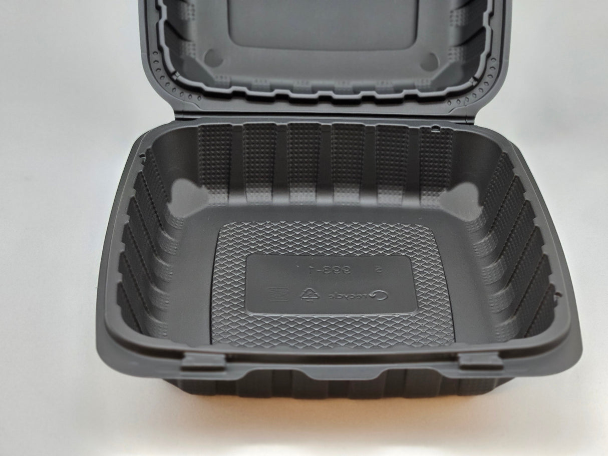 Clamshell Hinged - MFPP 9*9*2.75 1 Compartment 150/Case - Albert's Produce LLC DBA Albert's Distribution