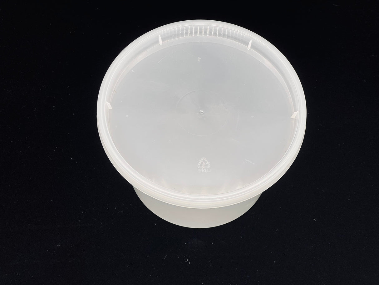 Deli Container/Lid - 16oz. 240/Case (Albert's) - Albert's Distribution