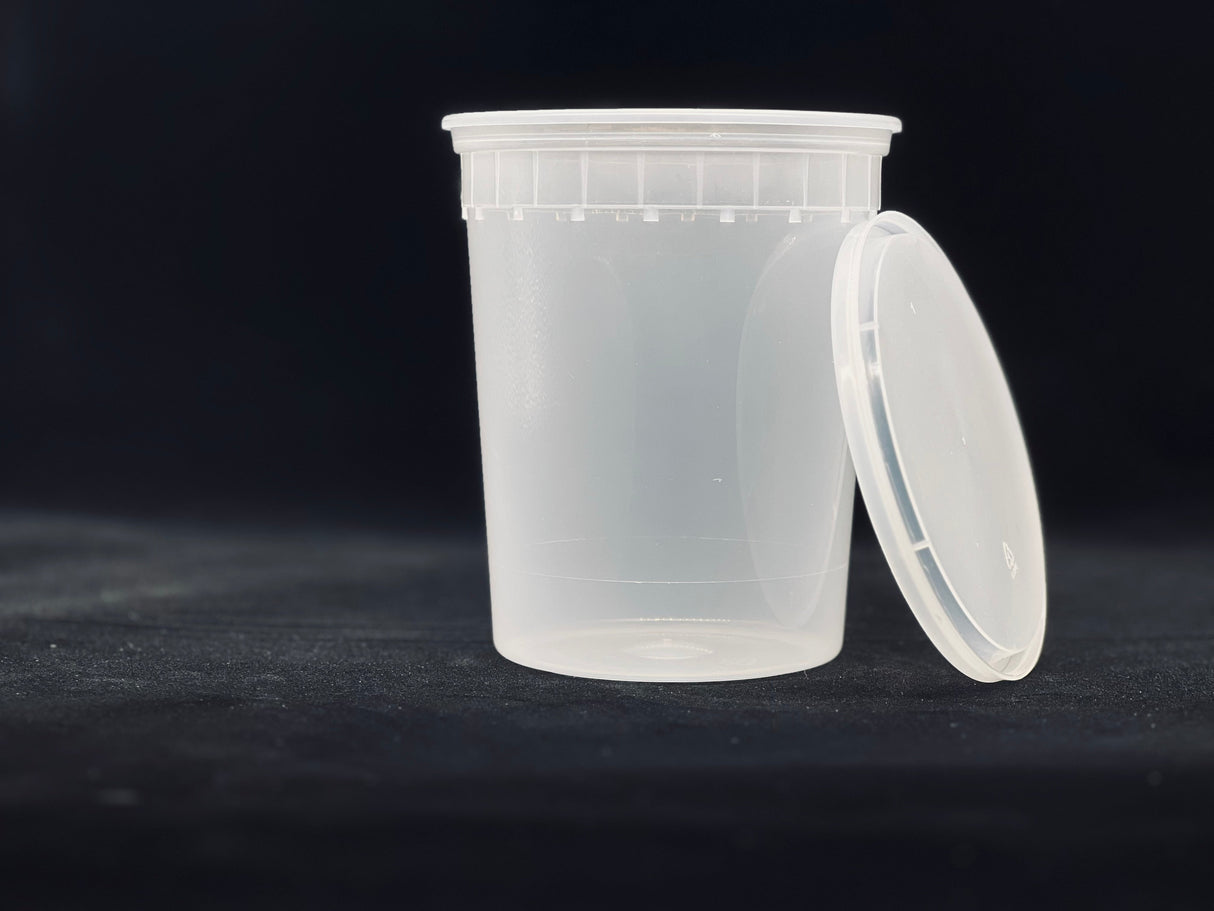 Deli Container/Lid - 32oz. 240/Case (Albert's) - Albert's Distribution