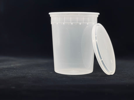 Deli Container/Lid - 32oz. 240/Case (Albert's) - Albert's Distribution