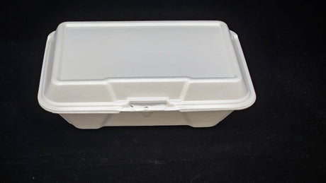 Styrofoam Hinged Clamshell 9*6*2.75 200/Case - Albert's Produce LLC DBA Albert's Distribution