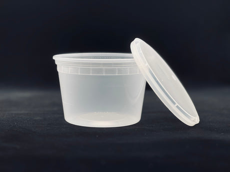 Deli Container/Lid - 16oz. 240/Case (Albert's) - Albert's Distribution