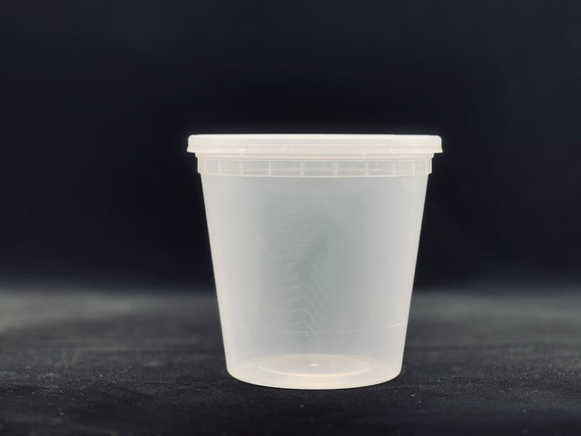 Deli Container/Lid - 24oz. 240/Case (Albert's) - Albert's Distribution