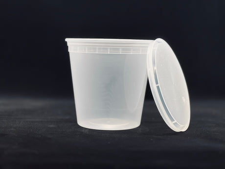 Deli Container/Lid - 24oz. 240/Case (Albert's) - Albert's Distribution