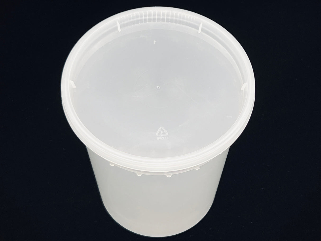 Deli Container/Lid - 32oz. 240/Case (Albert's) - Albert's Distribution