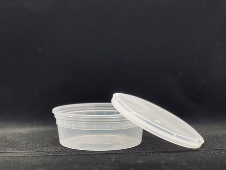 Deli Container/Lid - 8oz. 240/Case (Albert's) - Albert's Distribution