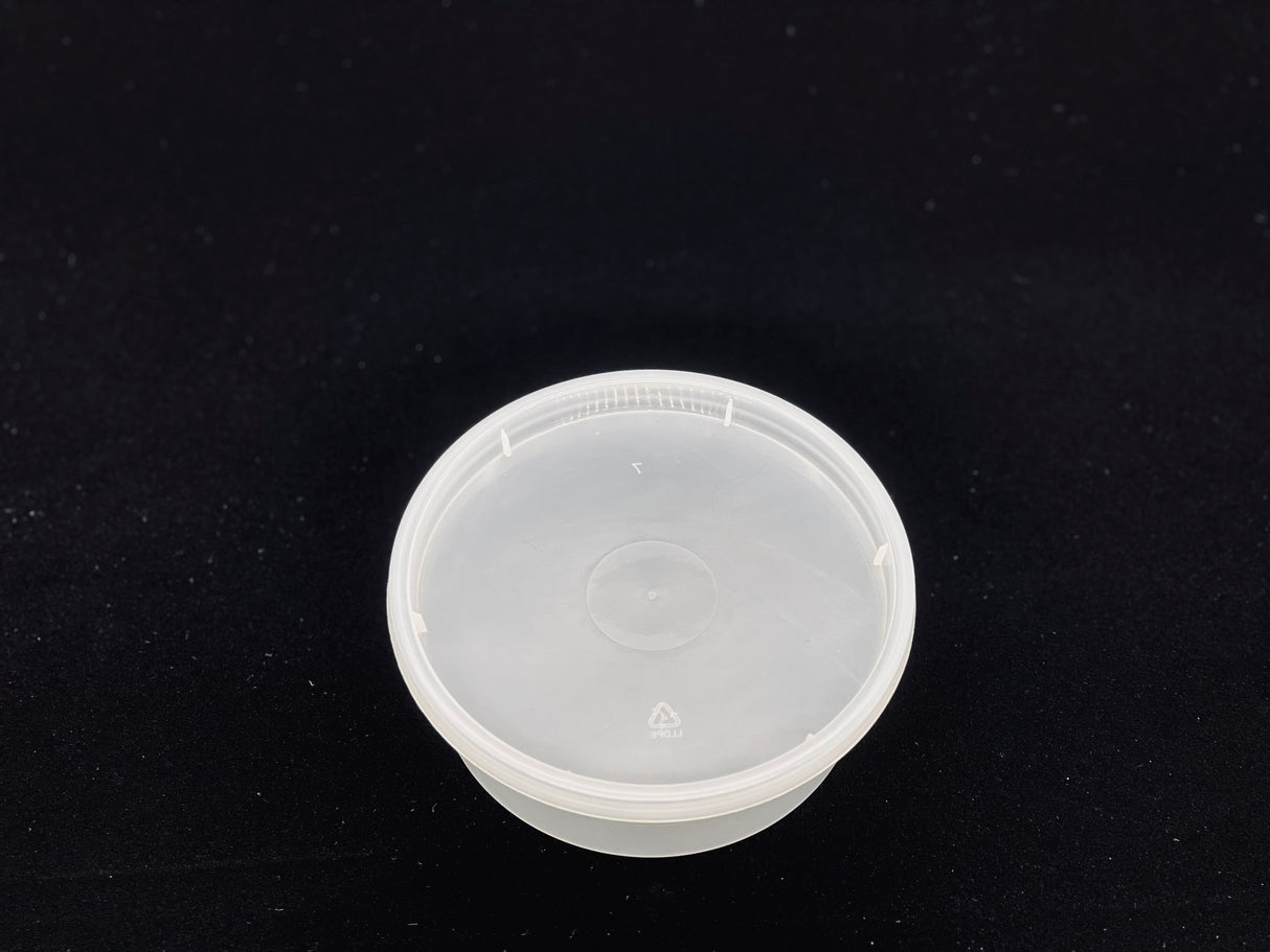 Deli Container/Lid - 8oz. 240/Case (Albert's) - Albert's Distribution