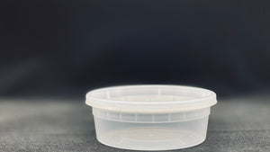 Deli Container/Lid-8oz 240/Case (Albert's)