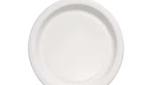 Paper Plates Coated White Freezer Safe 8.5*0.7 500/Case