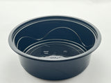 Plastic Round Bowl/Lid - 9" x 1 7/8" Round 48 oz. 150/Case - Albert's Distribution